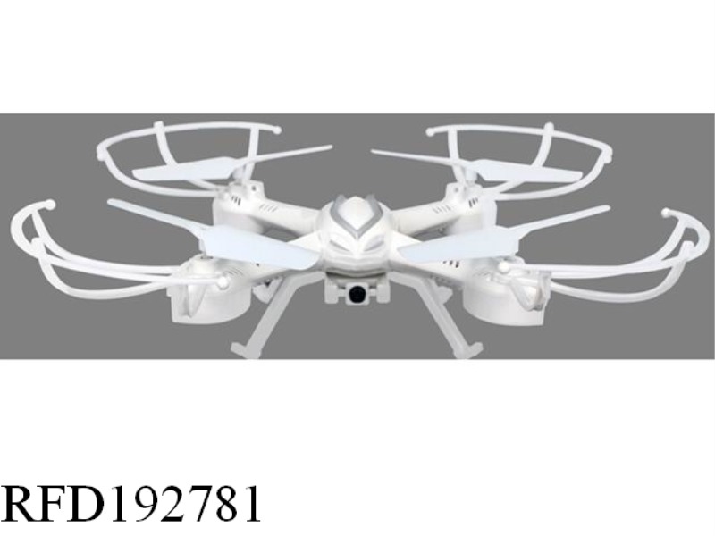 RC QUADCOPTER WITH 300000 PIXEL CAMERA