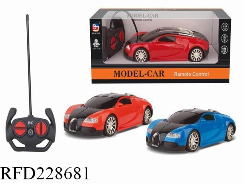1：18 4CH R/C CAR (NOT INCLUDE)