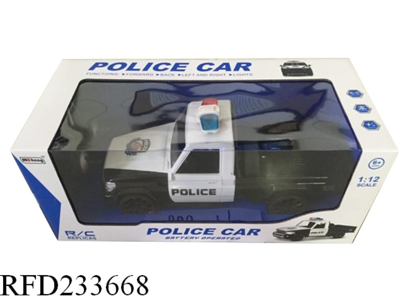1:14 R/C PICKUP POLICE CAR(INCLUDE BATTERY)