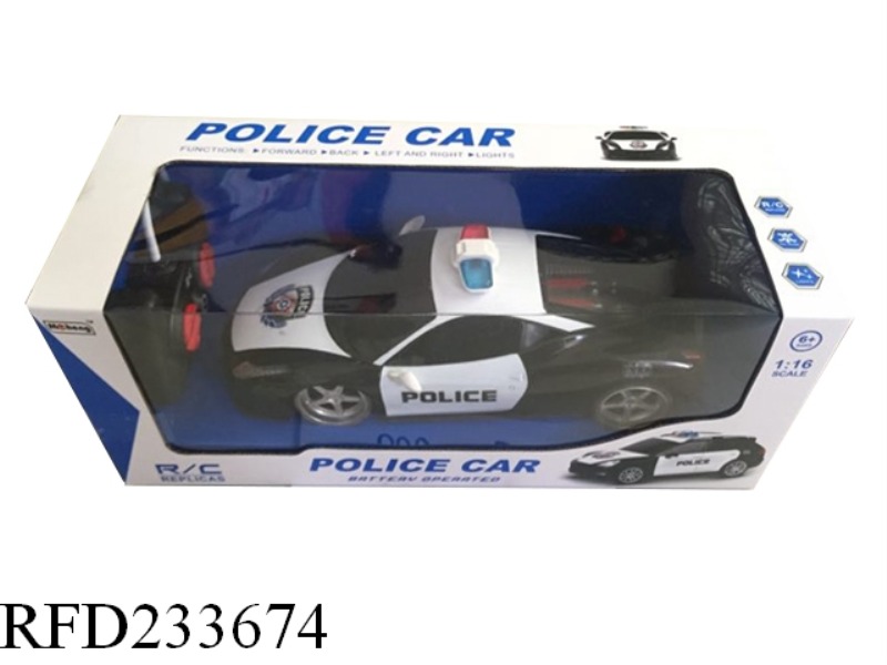 1:16 R/C FERRARI POLICE CAR(INCLUDE BATTERY)
