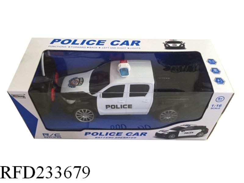 1:16 R/C POLICE CAR(NOT INCLUDE BATTERY)