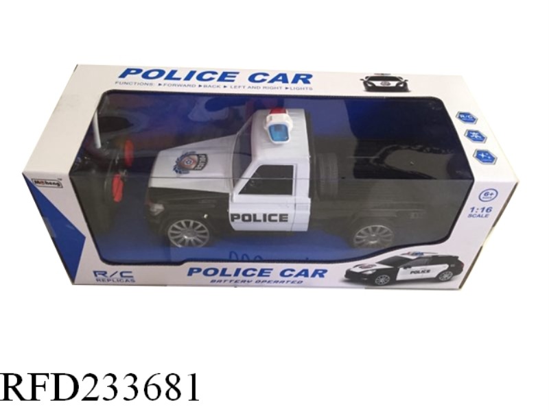1:16 R/C PICKUP POLICE CAR(NOT INCLUDE BATTERY)