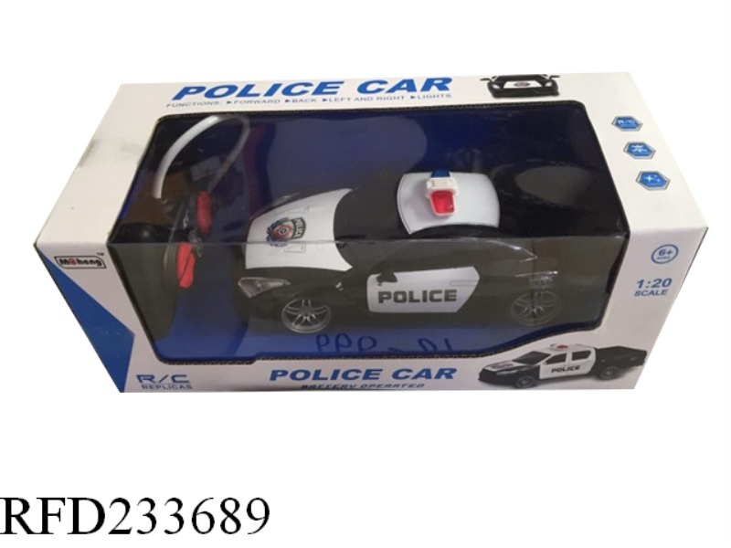 1:20 R/C NISSAN POLICE CAR(NOT INCLUDE BATTERY)