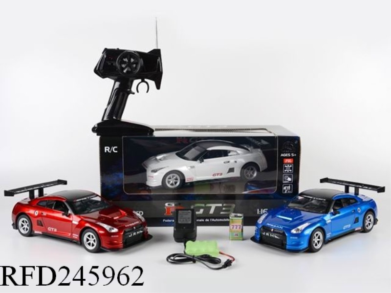1:16 4CHANNEL R/C LICENCED NISSAN GTR-GT3 WITH LIGHT