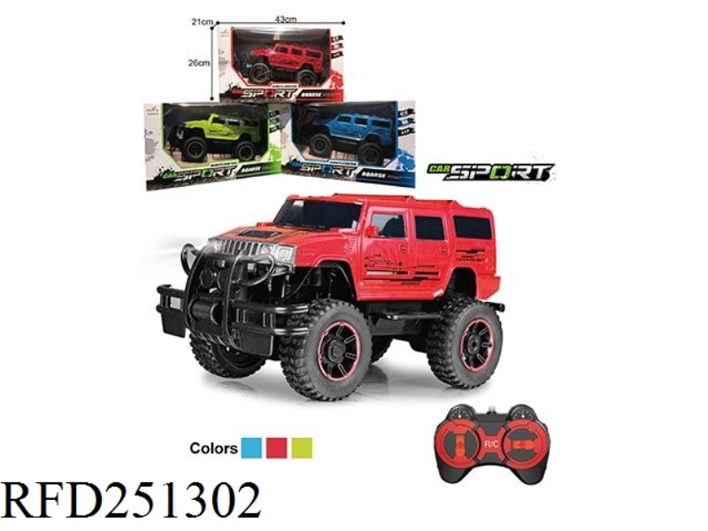1:12 FOUR-WAY REMOTE-CONTROLLED OFF-ROAD VEHICLE （INCLUDE BATTERY)
