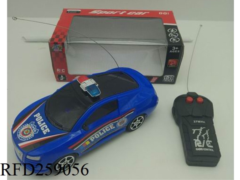 2 CHANNEL R/C CAR WITH LIGHT