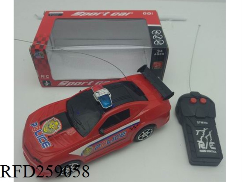 2 CHANNEL R/C CAR WITH LIGHT