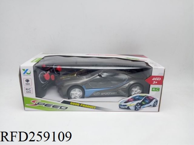 1:14 4 CHANNEL R/C CAR WITH LIGHT