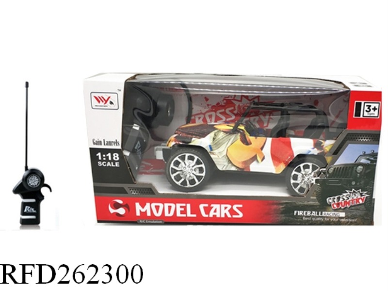 2CHANNEL R/C CAR WITH LIGHT