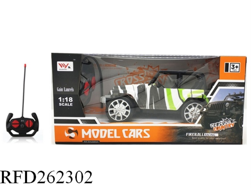 4CHANNEL R/C CAR WITH LIGHT