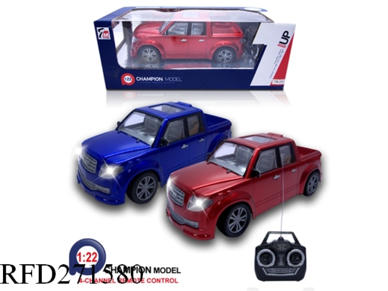 1:22 4CH  PICKUP  R/C CAR  WITH HEADLIGHT (NOT INCLUDE BATTERY)