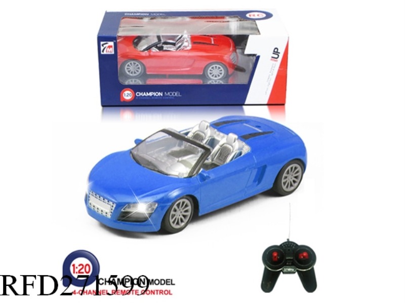 1:20 4CH AUDI R/C CAR WITH LIGHT (NOT INCLUDE BATTERY)