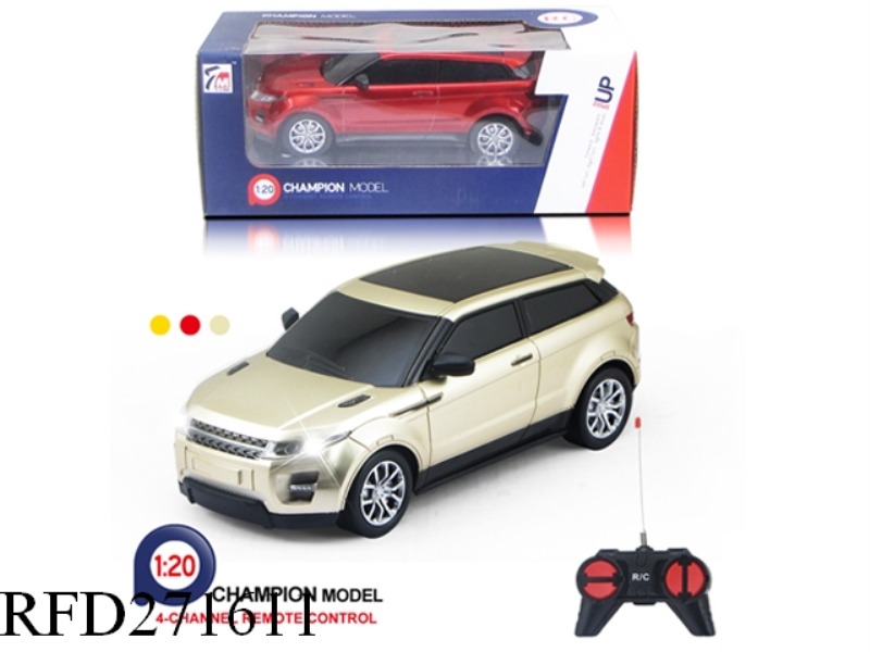 1:20 4CH LAND ROVER R/C CAR WITH LIGHT (NOT INCLUDE BATTERY)
