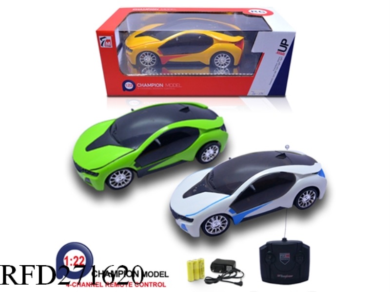 1:22 4CH BMW I8 R/C CAR WITH LIGHT (INCLUDE BATTERY)