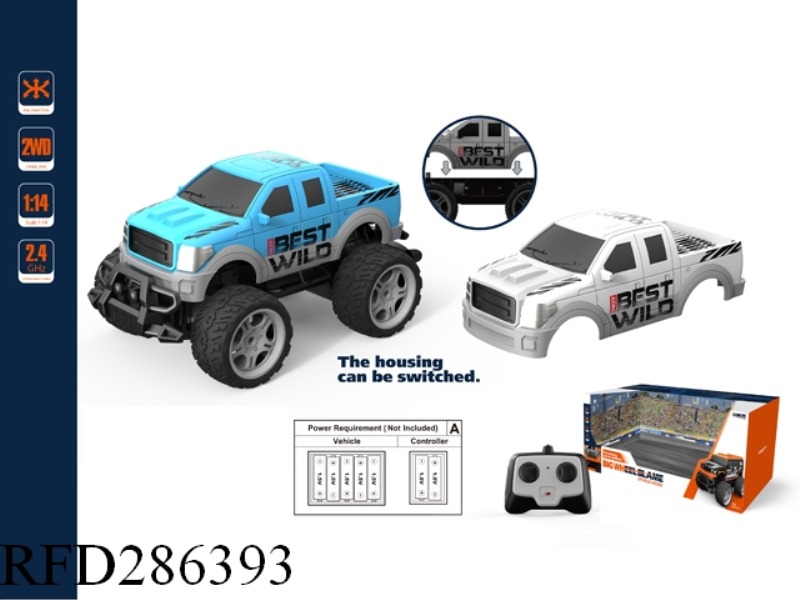 1:14 2.4G 4CHANNEL R/C CAR(NOT INCLUDE BATTERY)