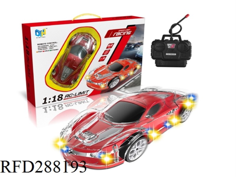 4CHANNEL R/C CAR WITH LIGHT