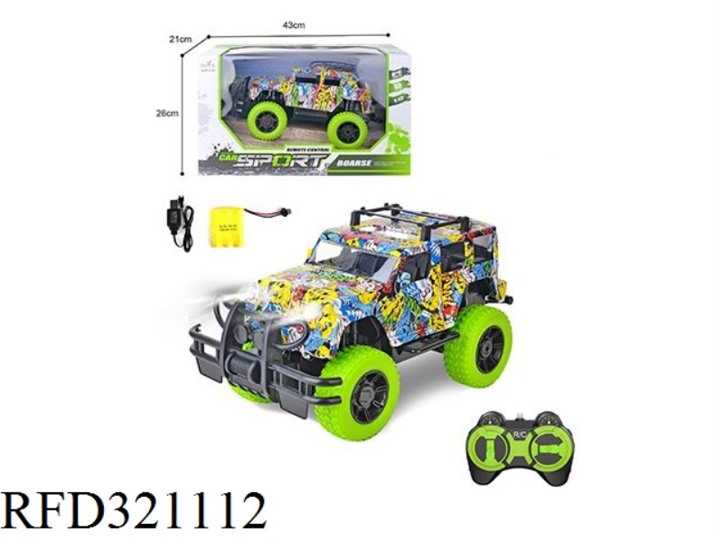 1:16 R/C CAR (NOT INCLUDE BATTERY)