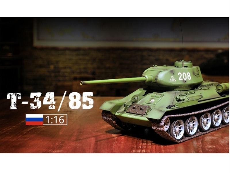 1:16 SOVIET UNION T-34/85 RC MEDIUM TANK(ORIGINAL）
