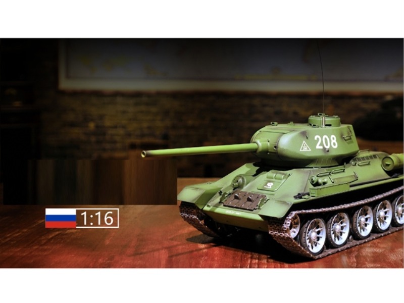 1:16 SOVIET UNION T-34/85 RC MEDIUM TANK（UPGRADE )