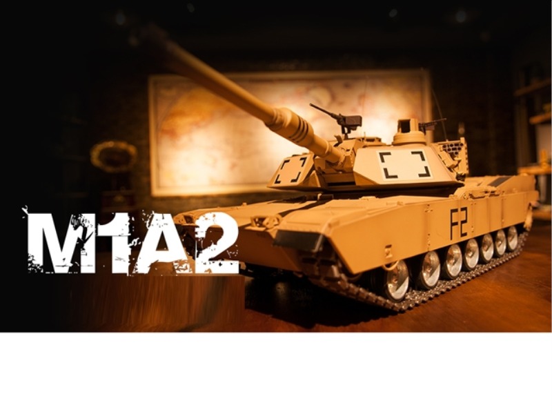 1:16 U.S.A M1A2 ABRAMS RC MAIN BATTLE TANK(ORIGINAL）