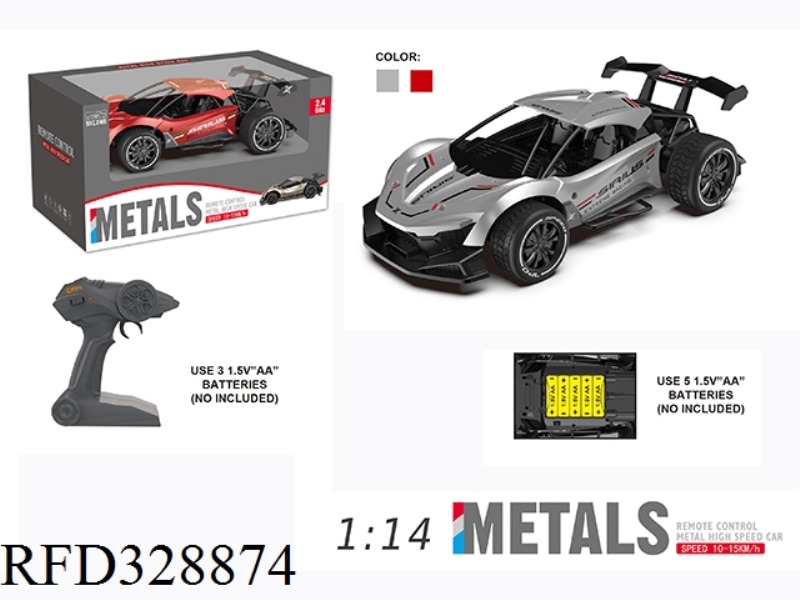 1:14 ALLOY RC HIGH SPEED CAR（INCLUDE BATTERY)
