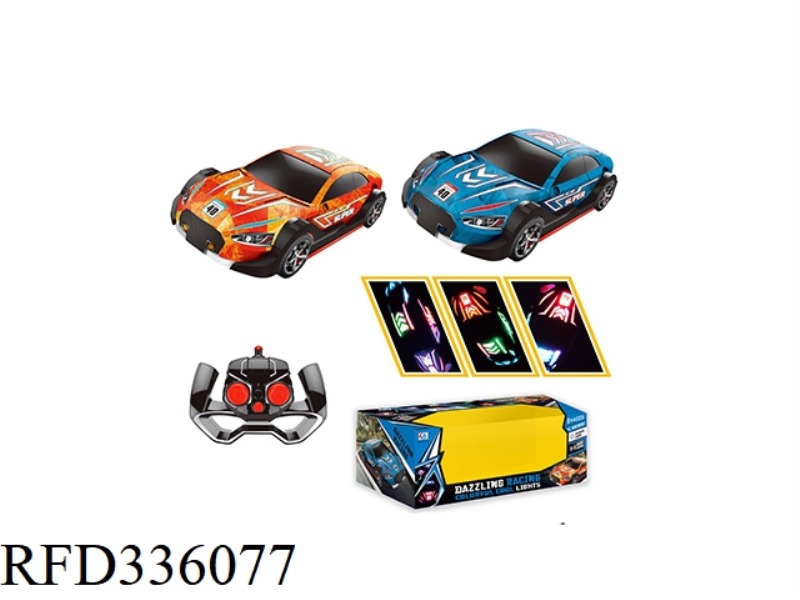 1:24 FOUR-WAY REMOTE CONTROL CAR WITH LIGHT AND MUSIC/49 FREQUENCY