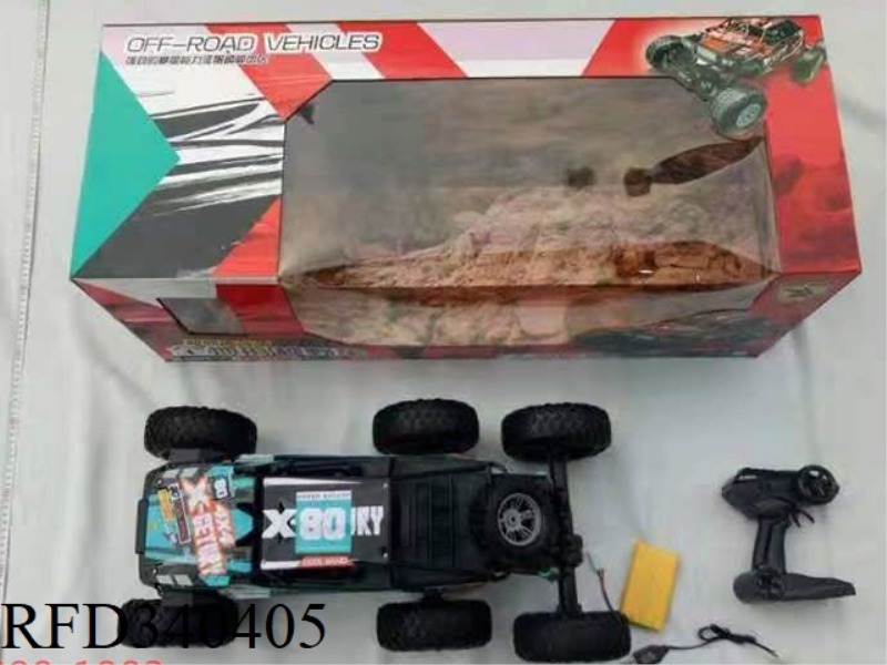 1:8 6-WHEEL DRIVE ALLOY CLIMBING REMOTE CONTROL CAR
(INCLUDE ELECTRICITY)