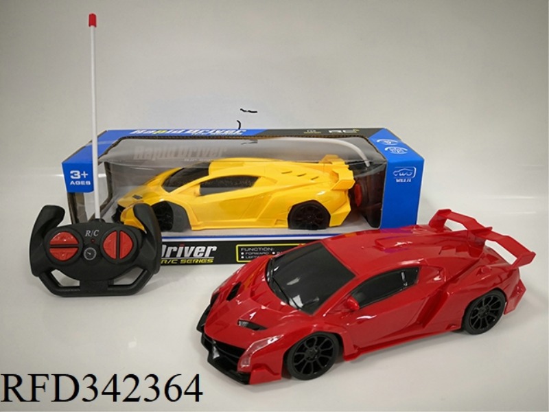 1:16 FOUR-WAY LIGHT
LAMBORGHINI REMOTE
CAR/NOT INCLUDED
ELECTRICITY