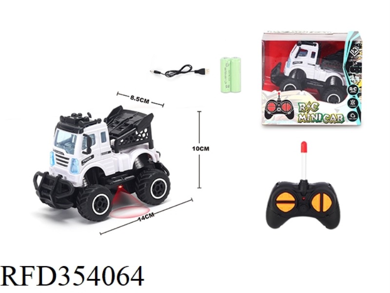1:43 FOUR-WAY CROSS-COUNTRY EUROPEAN PICKUP REMOTE CONTROL CAR (INCLUDE)
