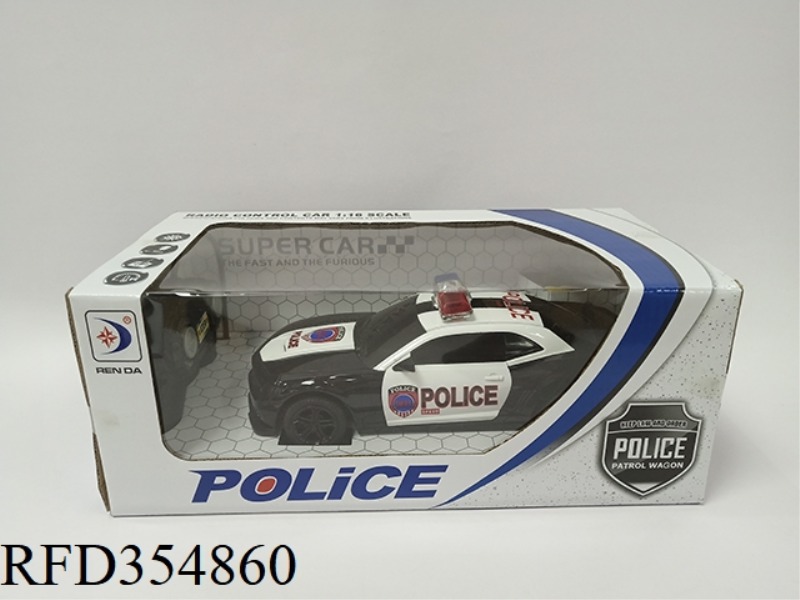 1:16 REMOTE CONTROL LIGHTS BUMBLEBEE SIMULATION POLICE CAR
