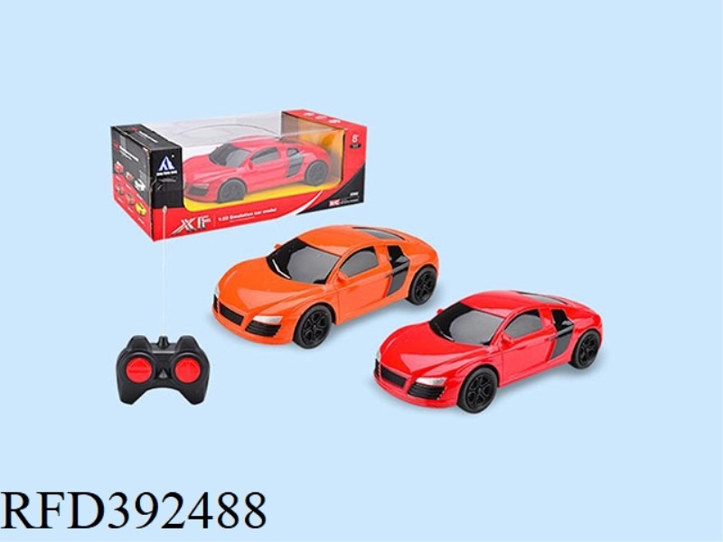 1:22 FOUR-CHANNEL REMOTE CONTROL CAR WITHOUT BATTERY
