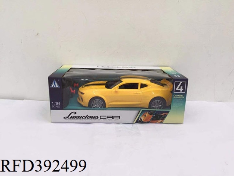 1:16 FOUR-CHANNEL REMOTE CONTROL CAR WITH LIGHT LAN CHEVROLET HORNET (NOT INCLUDE)