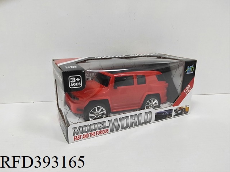 1:20 TWO-CHANNEL TOYOTA REMOTE CONTROL CAR WITH LIGHT