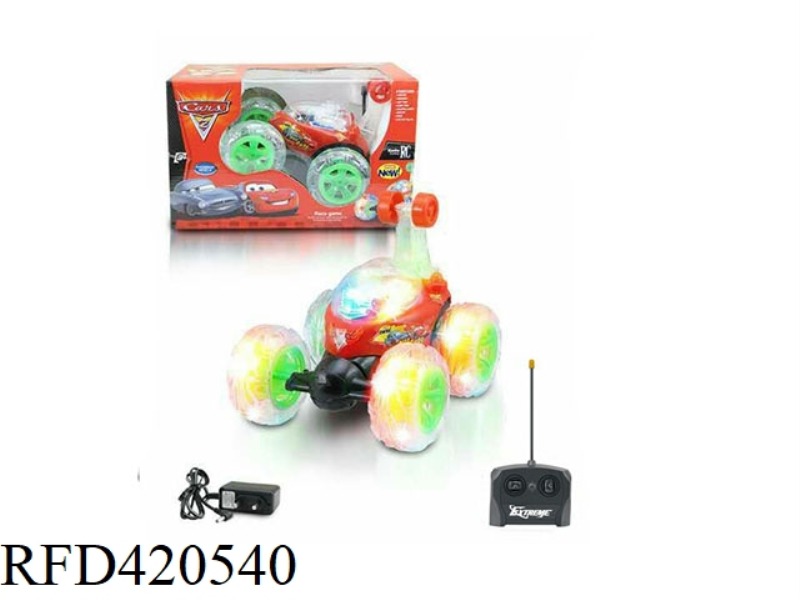 FOUR-CHANNEL REMOTE CONTROL DUMP TRUCK WITH LIGHT AND MUSIC (INCLUDE)