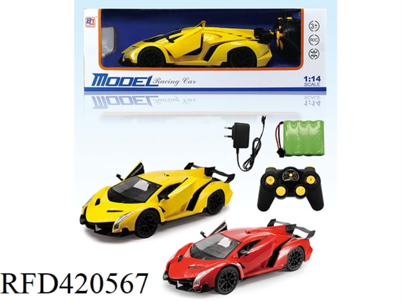 1:14 FIVE-CHANNEL DOOR REMOTE CONTROL CAR WITH FRONT LIGHT (INCLUDE)