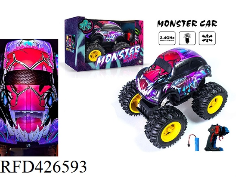 REMOTE CONTROL MONSTER SPIDER OFF-ROAD VEHICLE (INCLUDE)