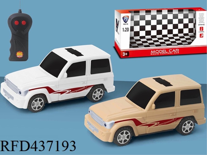 1: 20 TWO-CHANNEL TOYOTA REMOTE CONTROL VEHICLE