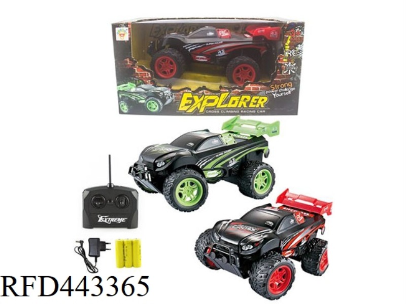 4-WAY MOUNTAIN OFF-ROAD VEHICLE (INCLUDING ELECTRICITY, BLACK PRINTING RED AND BLACK PRINTING GREEN)