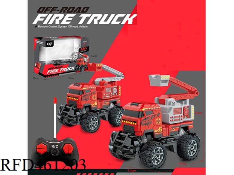 1: 43 LIGHT OFF FIRE CLIMBING REMOTE CONTROL VEHICLE (NOT INCLUDE)