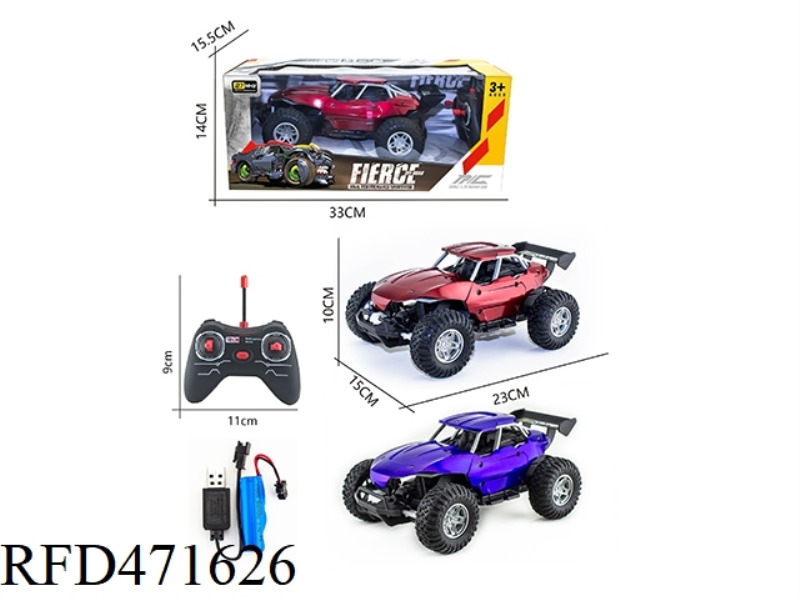 1:16 FOUR-CHANNEL 27MHZ REMOTE CONTROL SIMULATION RACING CAR (INCLUDING ELECTRICITY)