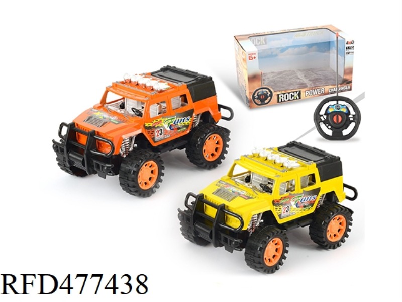 2CH REMOTE CONTROL HUMMER FULL COVER OFF-ROAD RACER (WITHOUT BATTERY PACK)