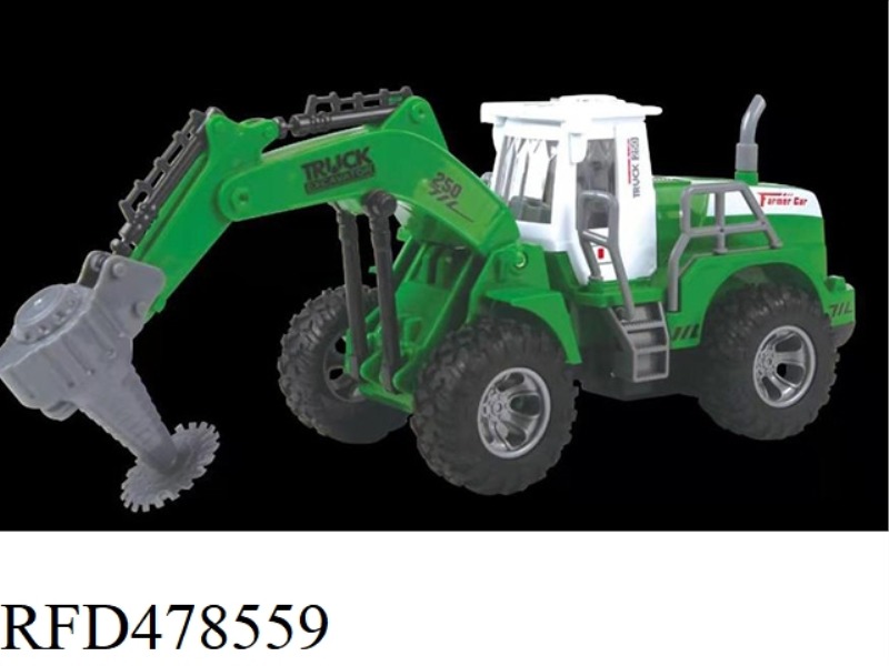 FOUR-WAY REMOTE CONTROL CUTTING FARMER CONSTRUCTION VEHICLE WITH LIGHT