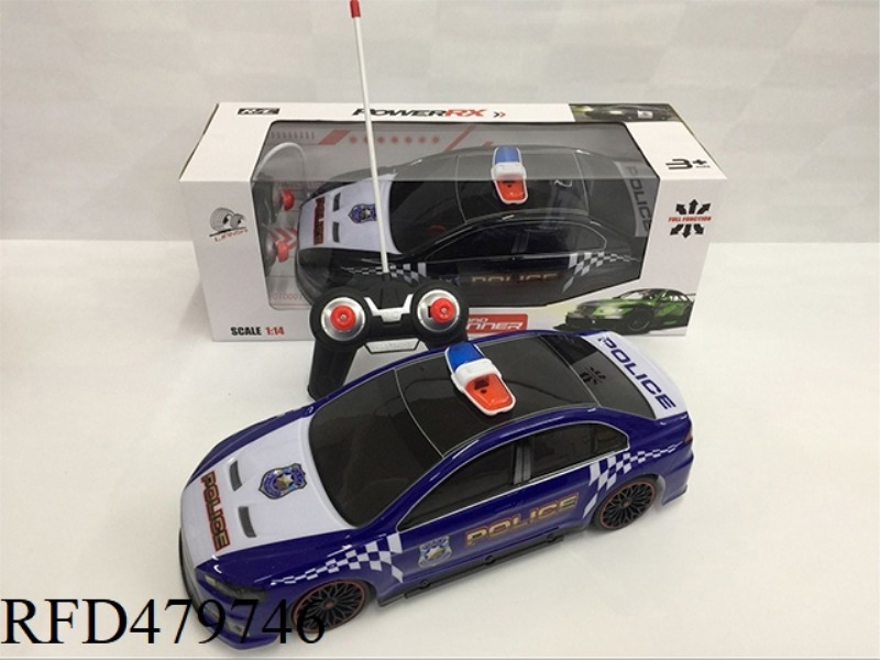 1:14 FOUR-CHANNEL LIGHT SOFT SHELL MITSUBISHI POLICE CAR (NOT INCLUDE)