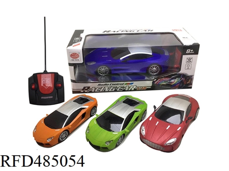 FOUR-WAY REMOTE CONTROL CAR RAMBO MARTIN WU GLASS MATTE SPRAY (FRONT LIGHT) (NOT INCLUDED)