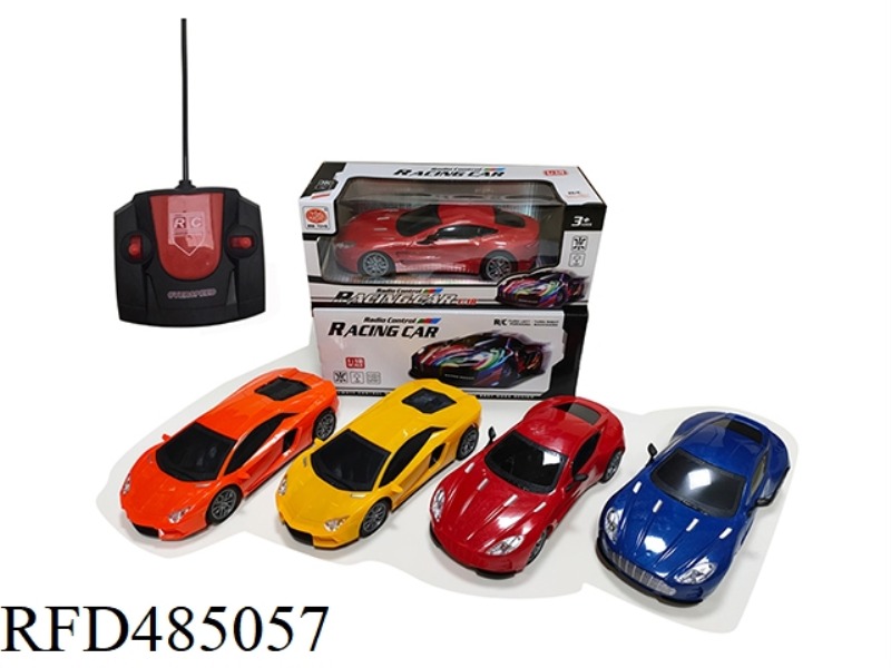 FOUR-WAY REMOTE CONTROL CAR RAMBO MARTIN WU GLASS SIMULATION CAR (FRONT LIGHT) (NOT INCLUDED)