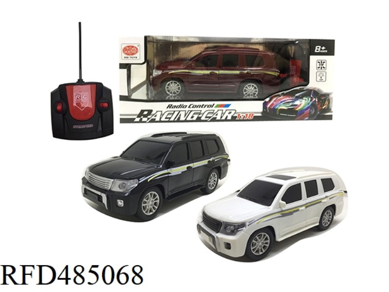 FOUR-WAY REMOTE CONTROL CAR SUV TOYOTA SIMULATION CAR (NOT INCLUDED)