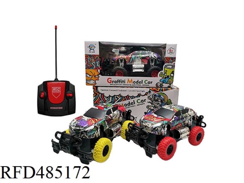FOUR-WAY REMOTE CONTROL CAR PORSCHE OFF-ROAD VEHICLE METAL PATTERN CAR (NOT INCLUDED)