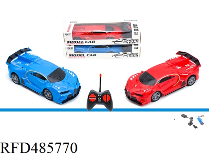 1: 20 FOUR-CHANNEL REMOTE CONTROL CAR WITH LIGHT (INCLUDE)