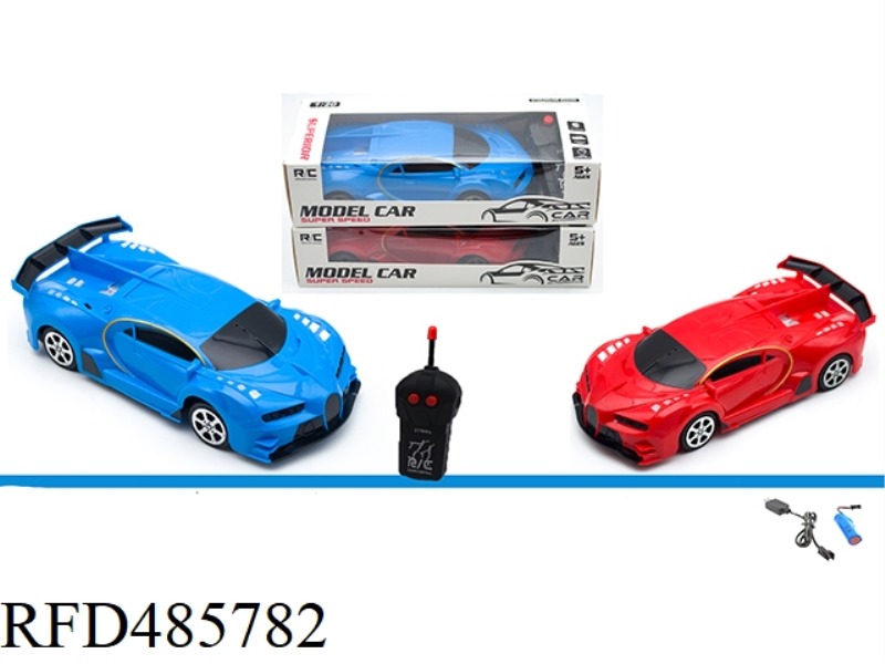 1: 20 TWO-CHANNEL REMOTE CONTROL CAR WITH LIGHT (INCLUDE)