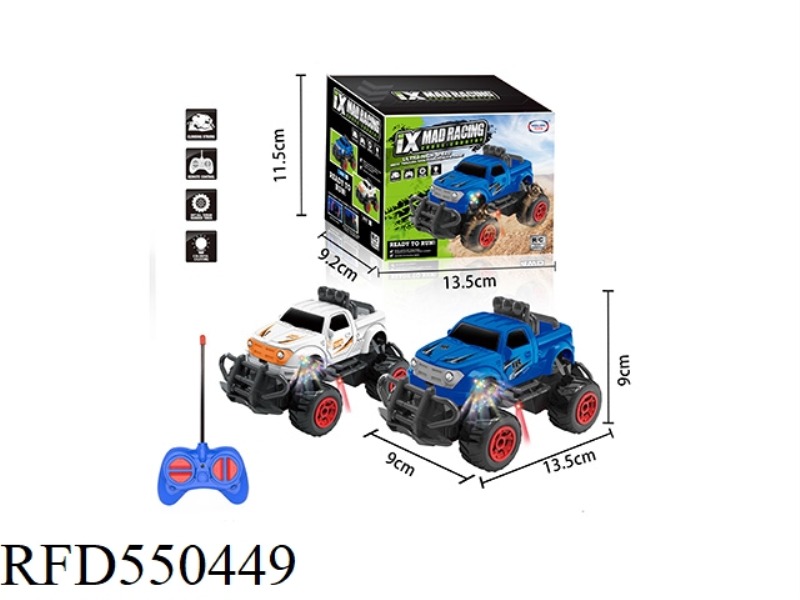 FOUR-CHANNEL HIGH SPEED REMOTE CONTROL OFF-ROAD VEHICLE (WITH SEVEN LIGHTS)